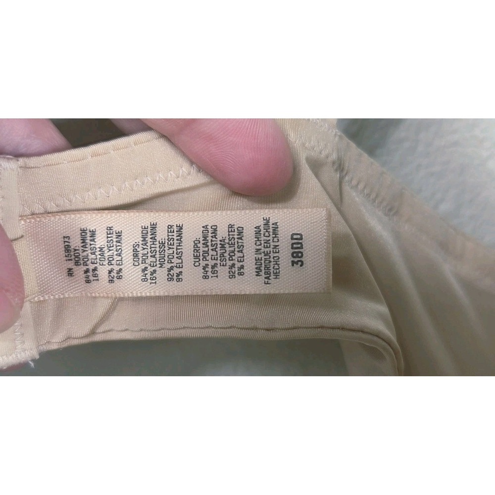 Skims Wireless Lightly Lined T-Shirt Bra 38DD Nude‎ Seamless - Picture 3 of 5